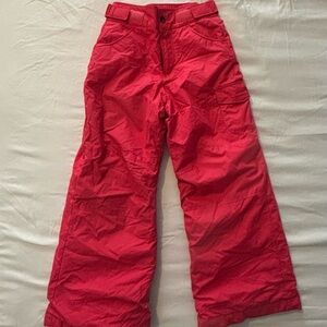 Columbia Girls Snowpants with O-U-T-GROWN feature